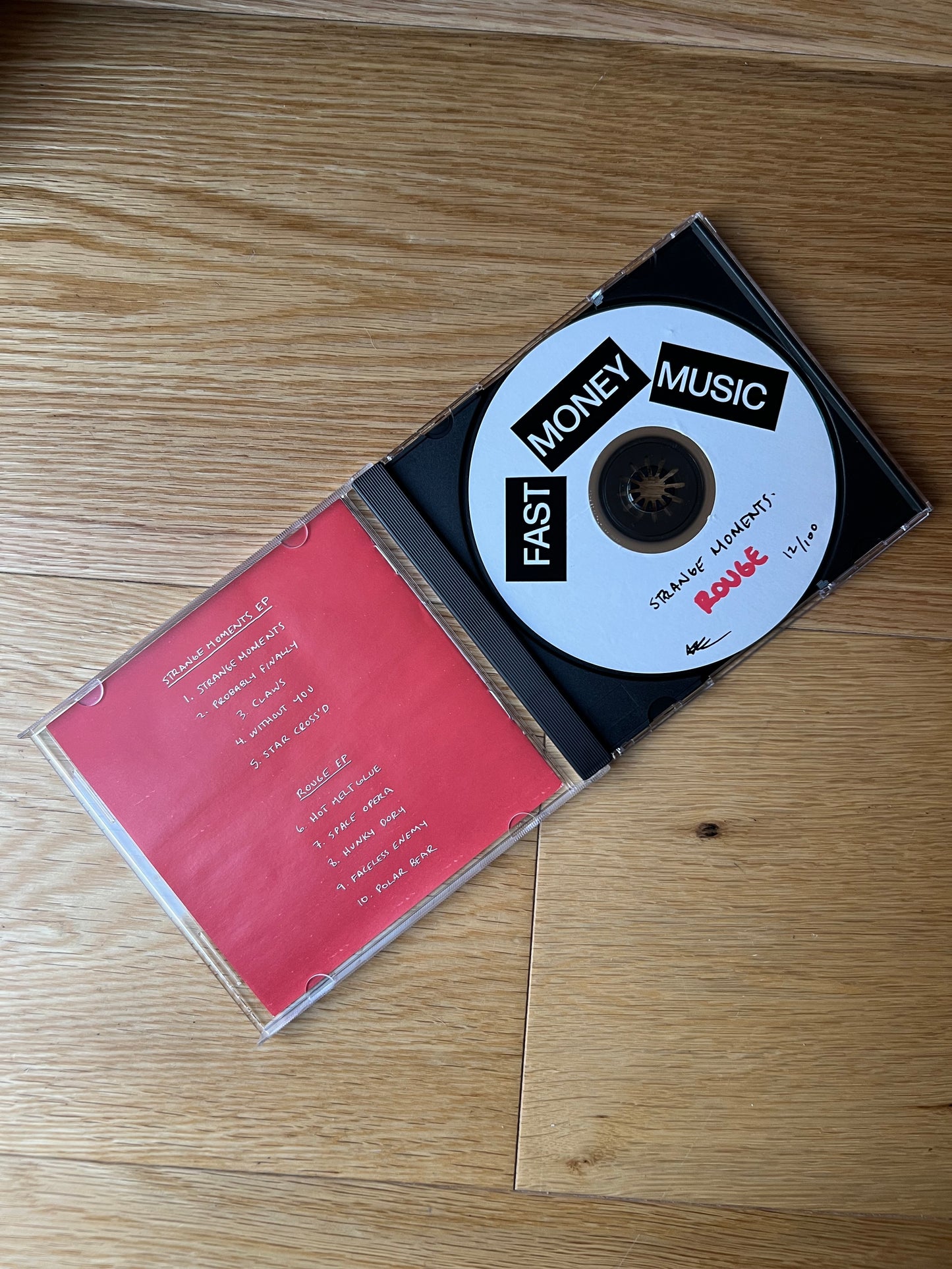 "Strange Moments / Rouge" Dual EP Limited Edition Signed CD