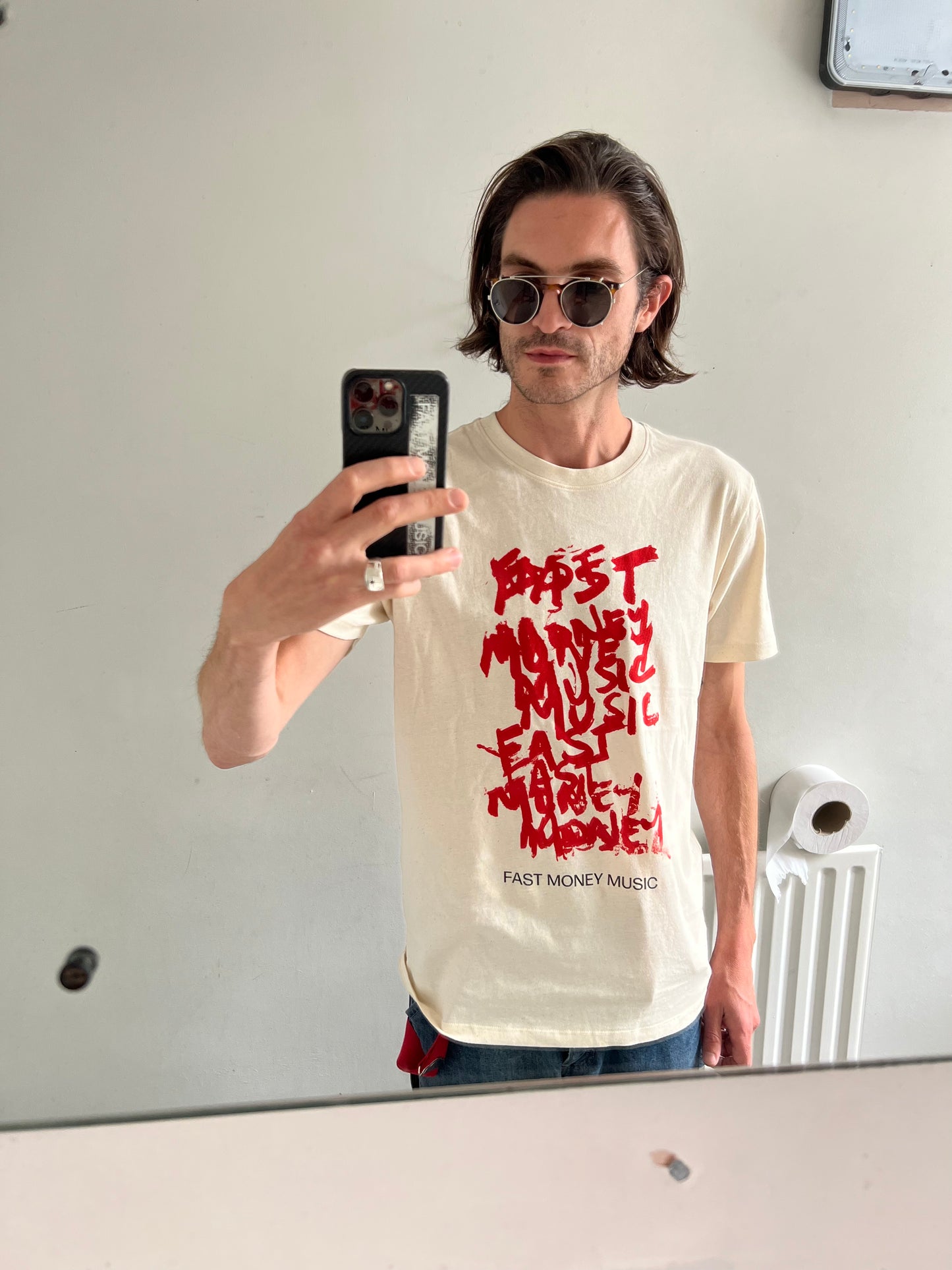 FMM Lipstick Tee - Off White