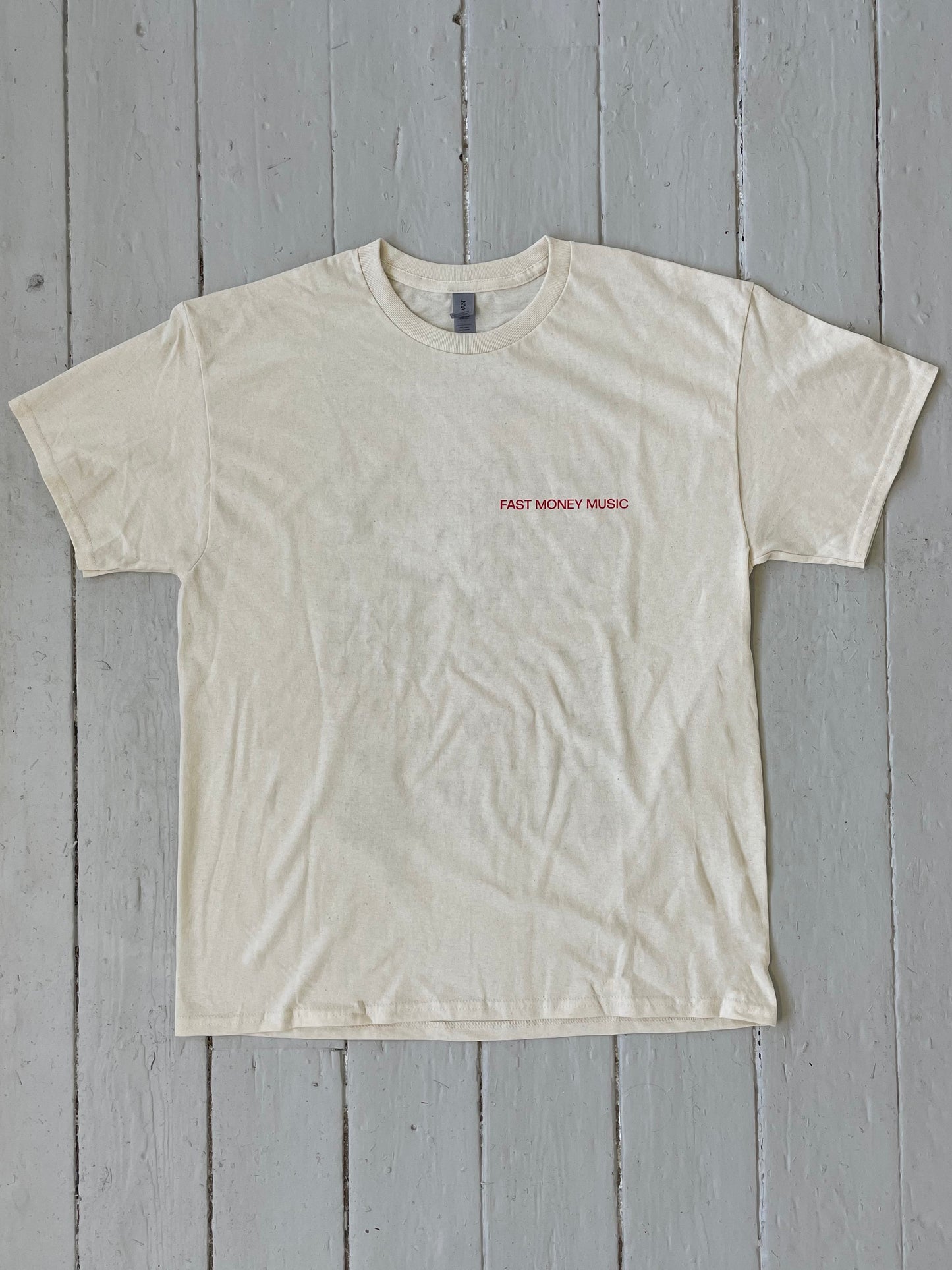 Fast Money Music "Strange Moments" Off-White T-Shirt